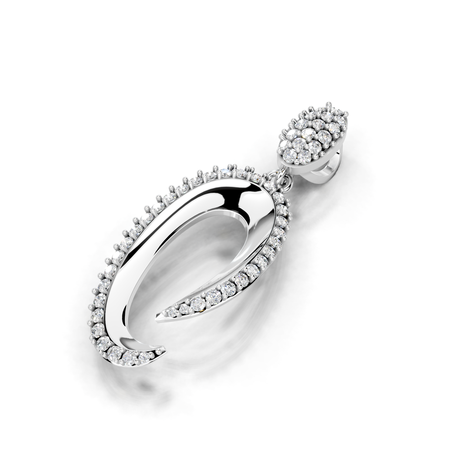 The Elena White Gold 18K