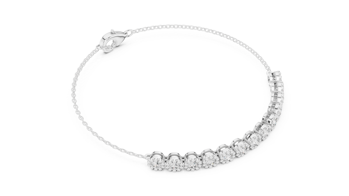 The Faustina White gold 