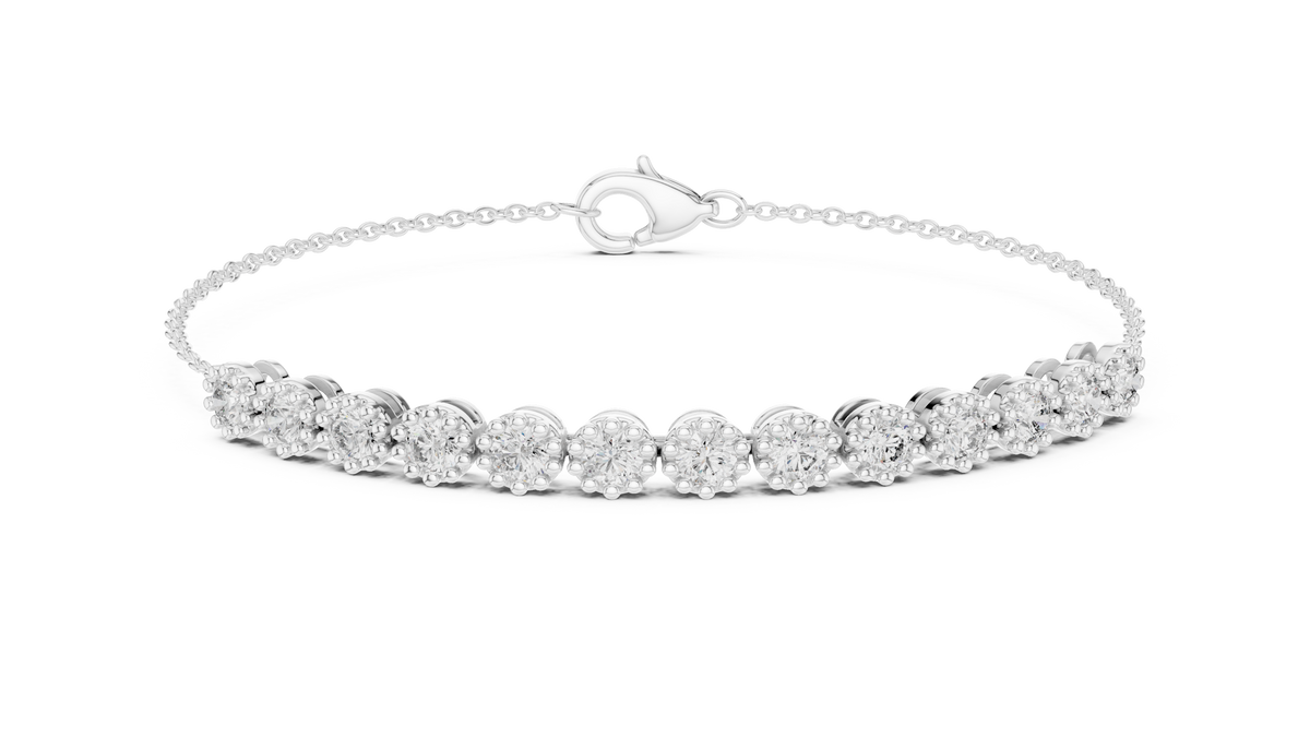 The Faustina White gold 