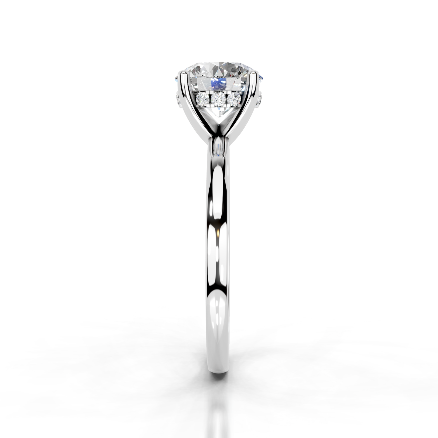The Aurora White gold