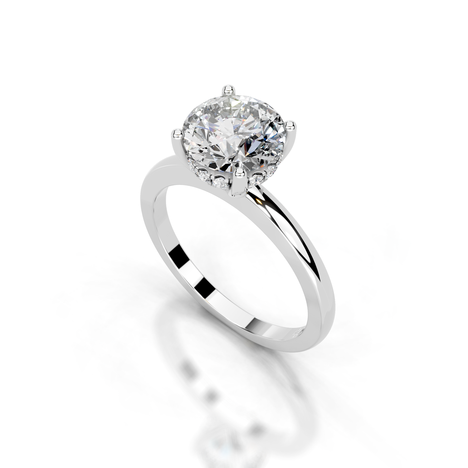 The Aurora White gold