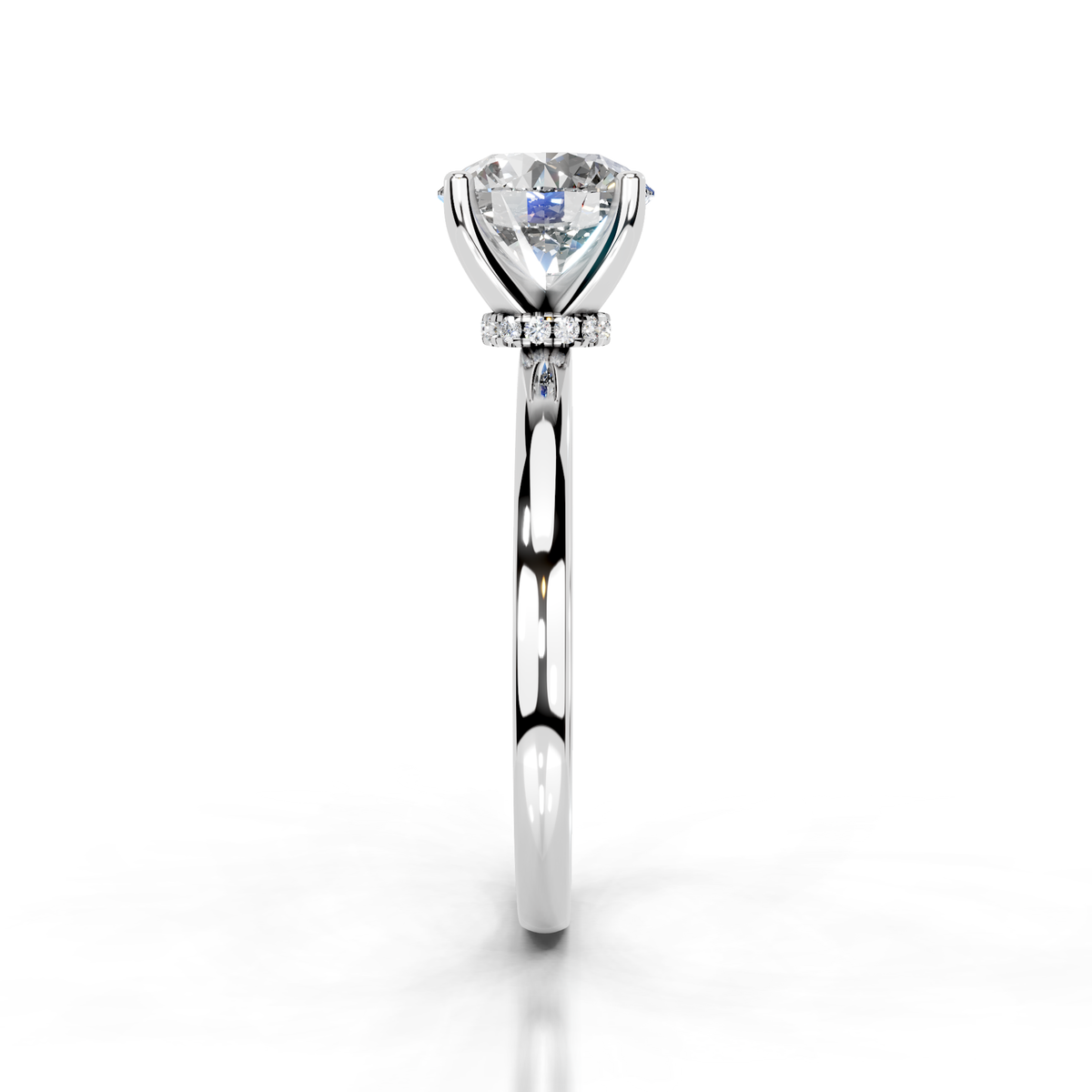The Charlotte White gold  