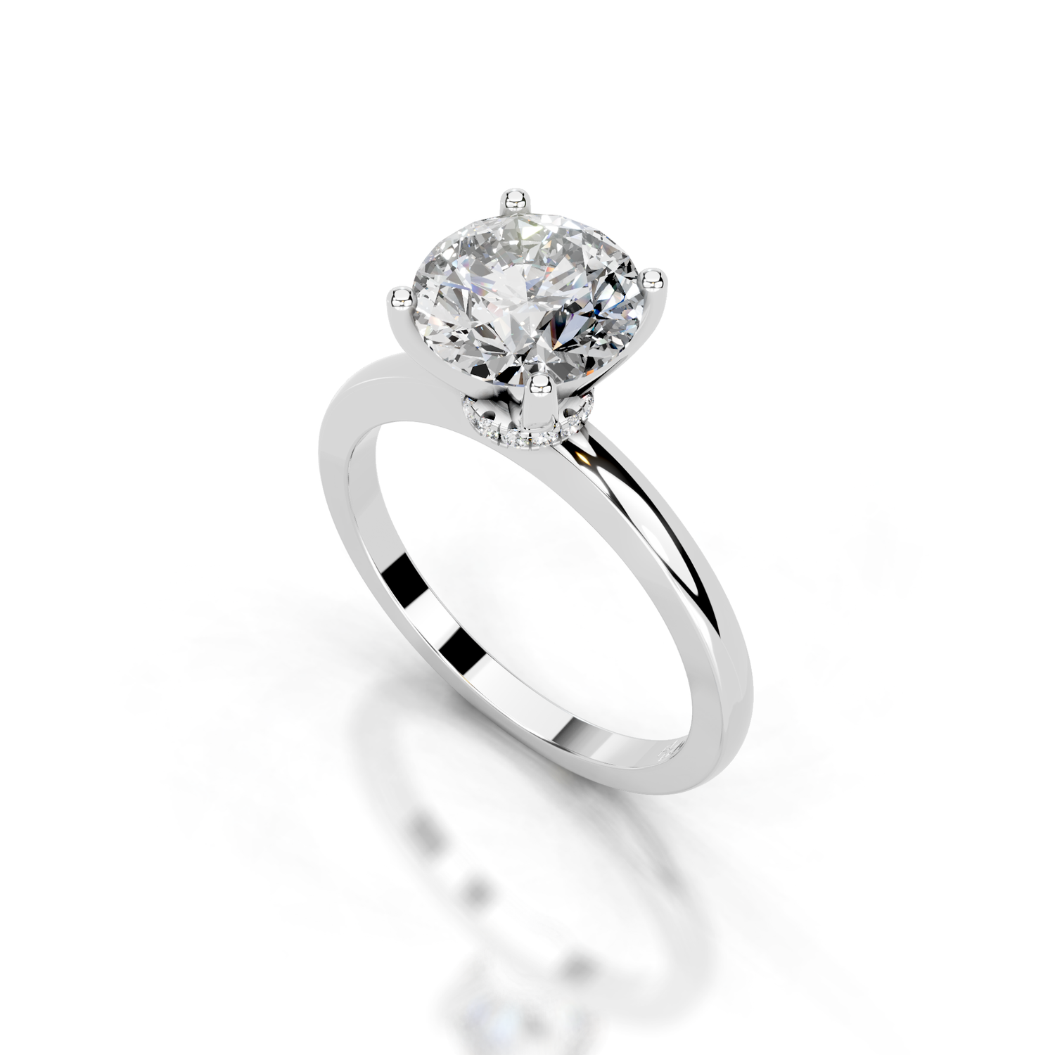 The Charlotte White gold