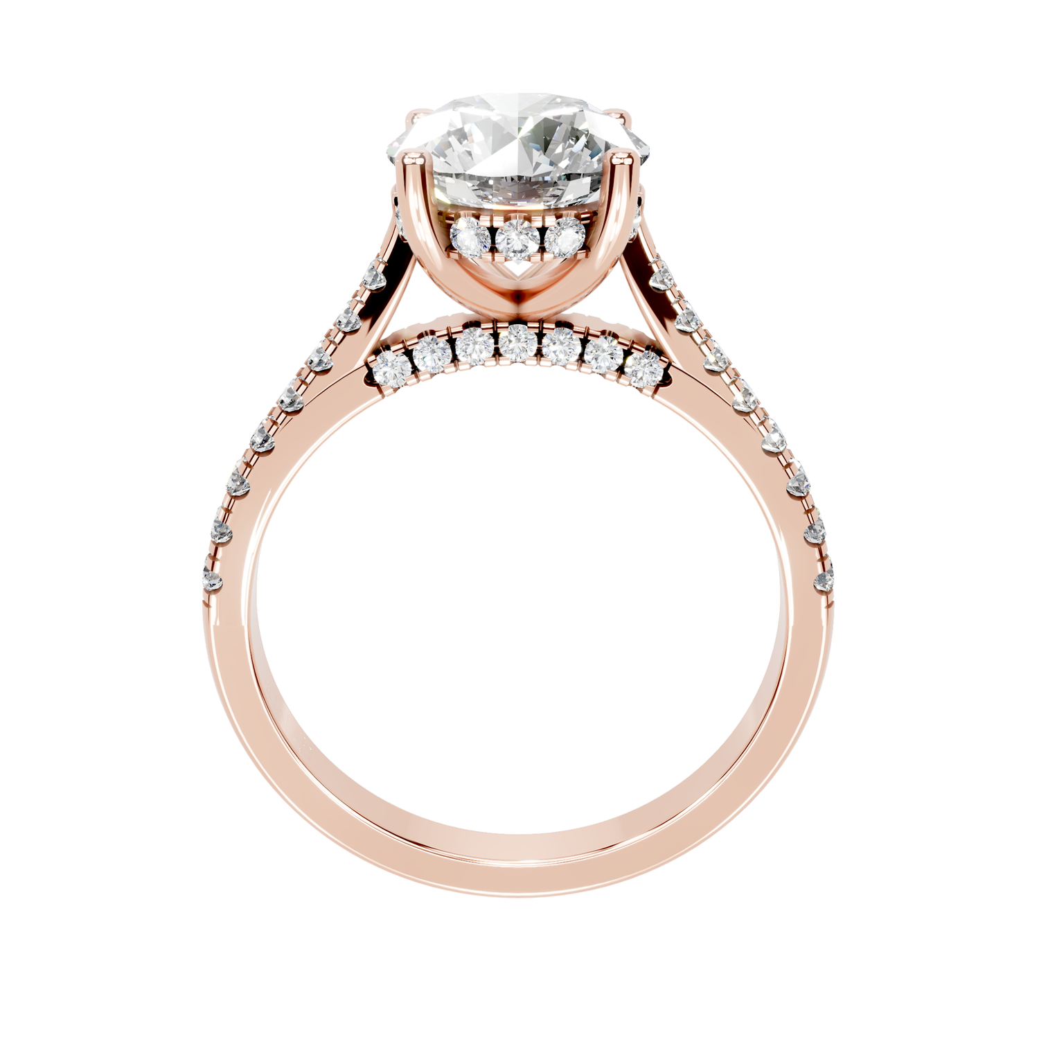 The Ella Rose gold