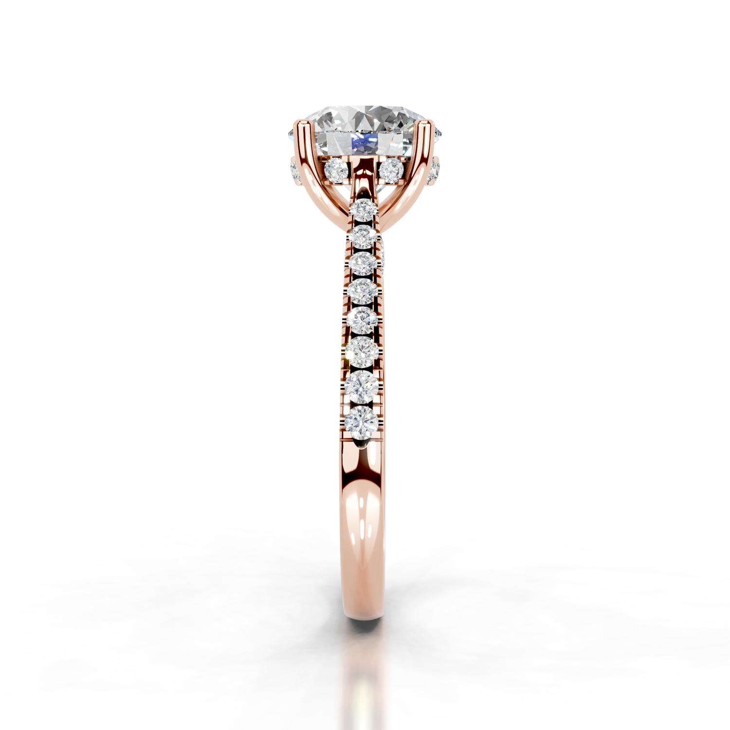 The Ella Rose gold