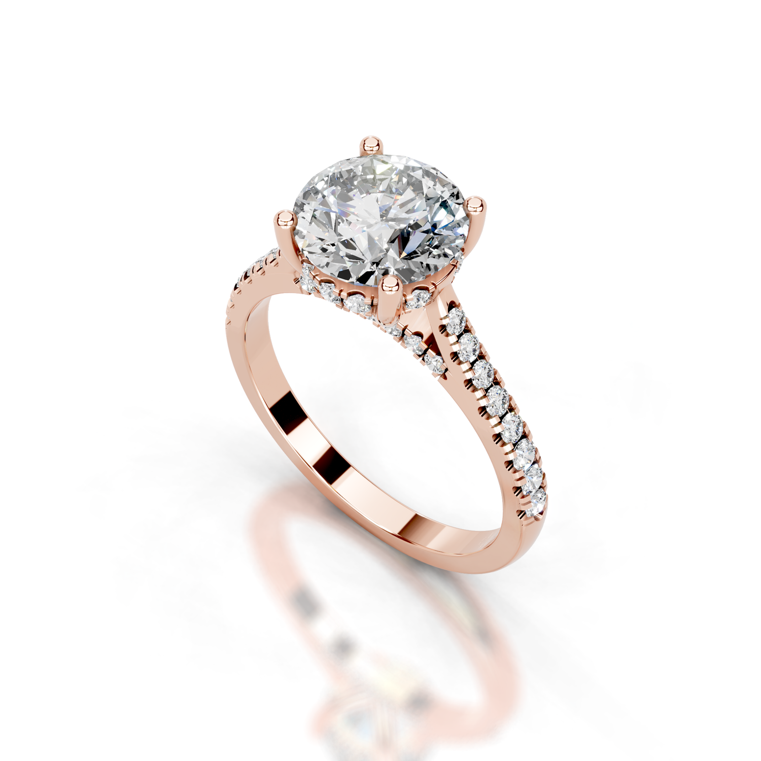 The Ella Rose gold