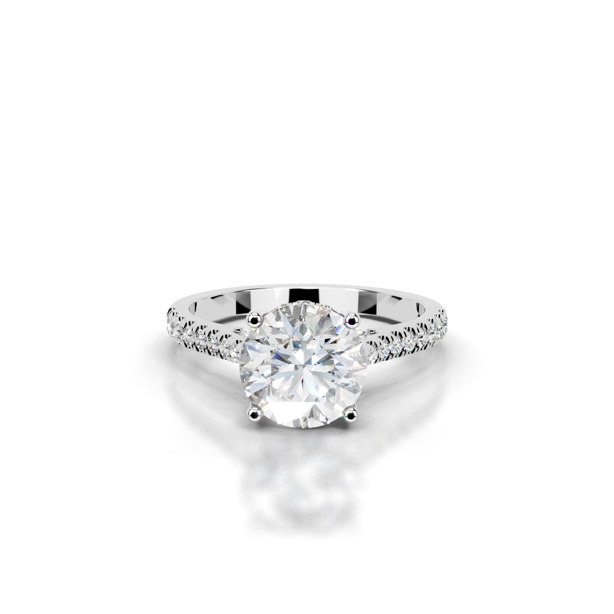 The Ella White gold  