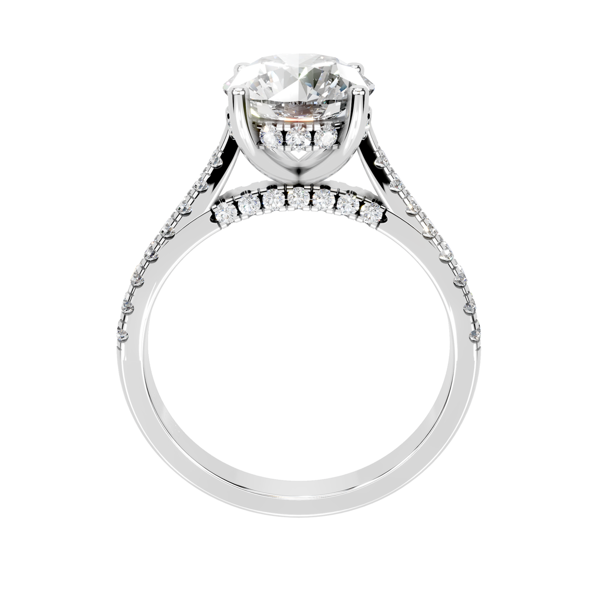 The Ella White gold  