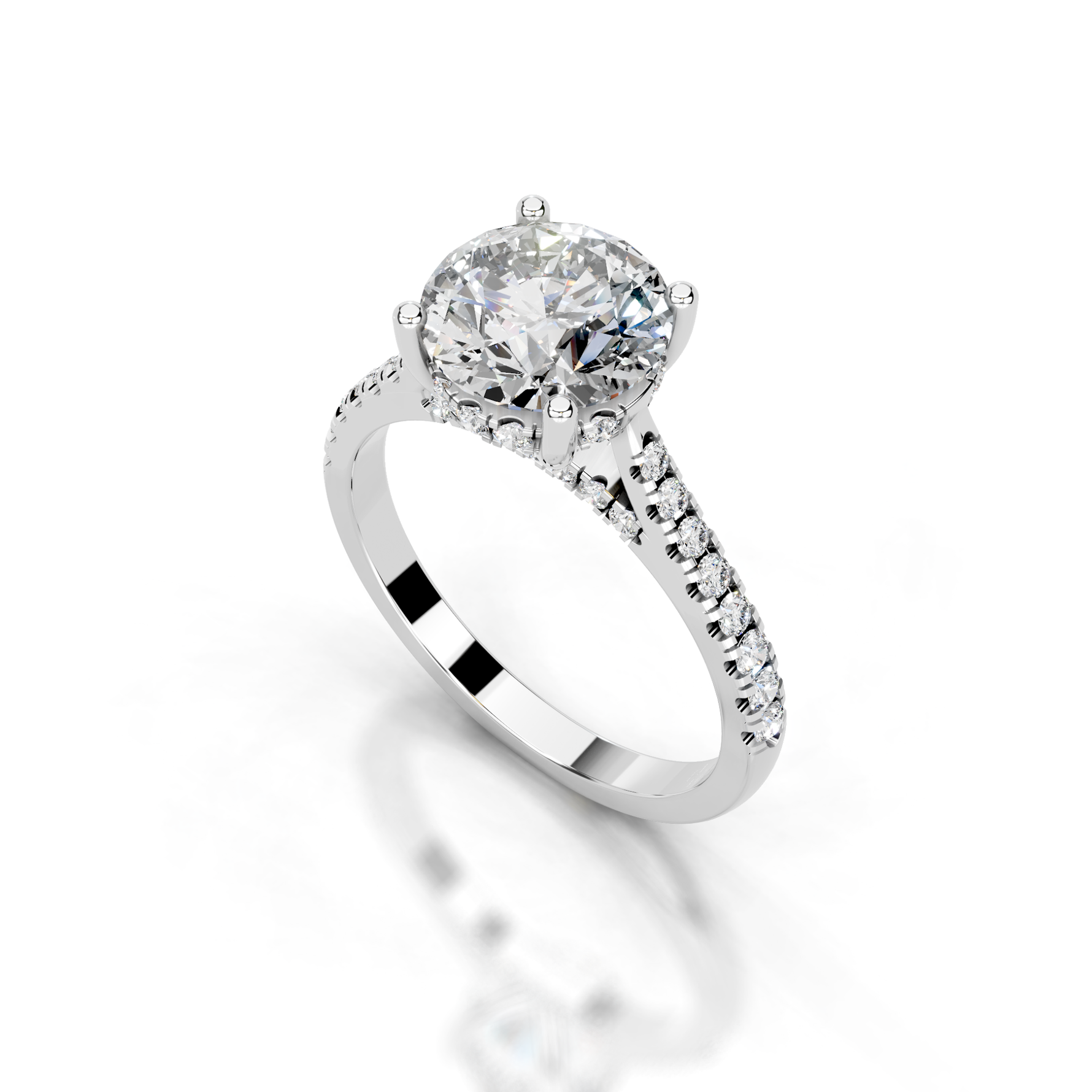 The Ella White gold  