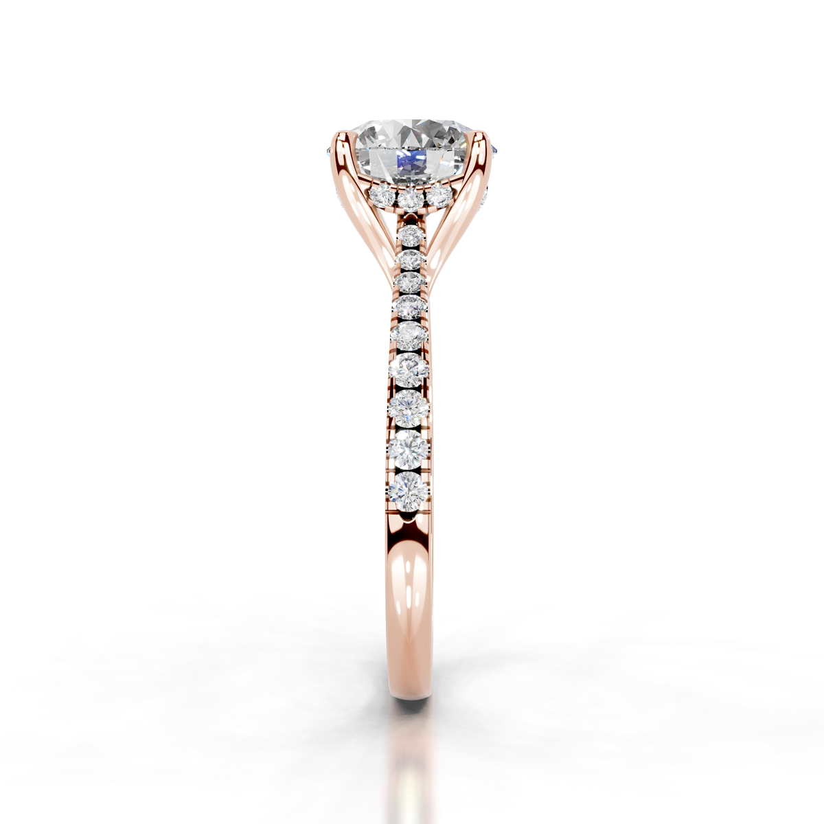 The Isabella Rose gold  