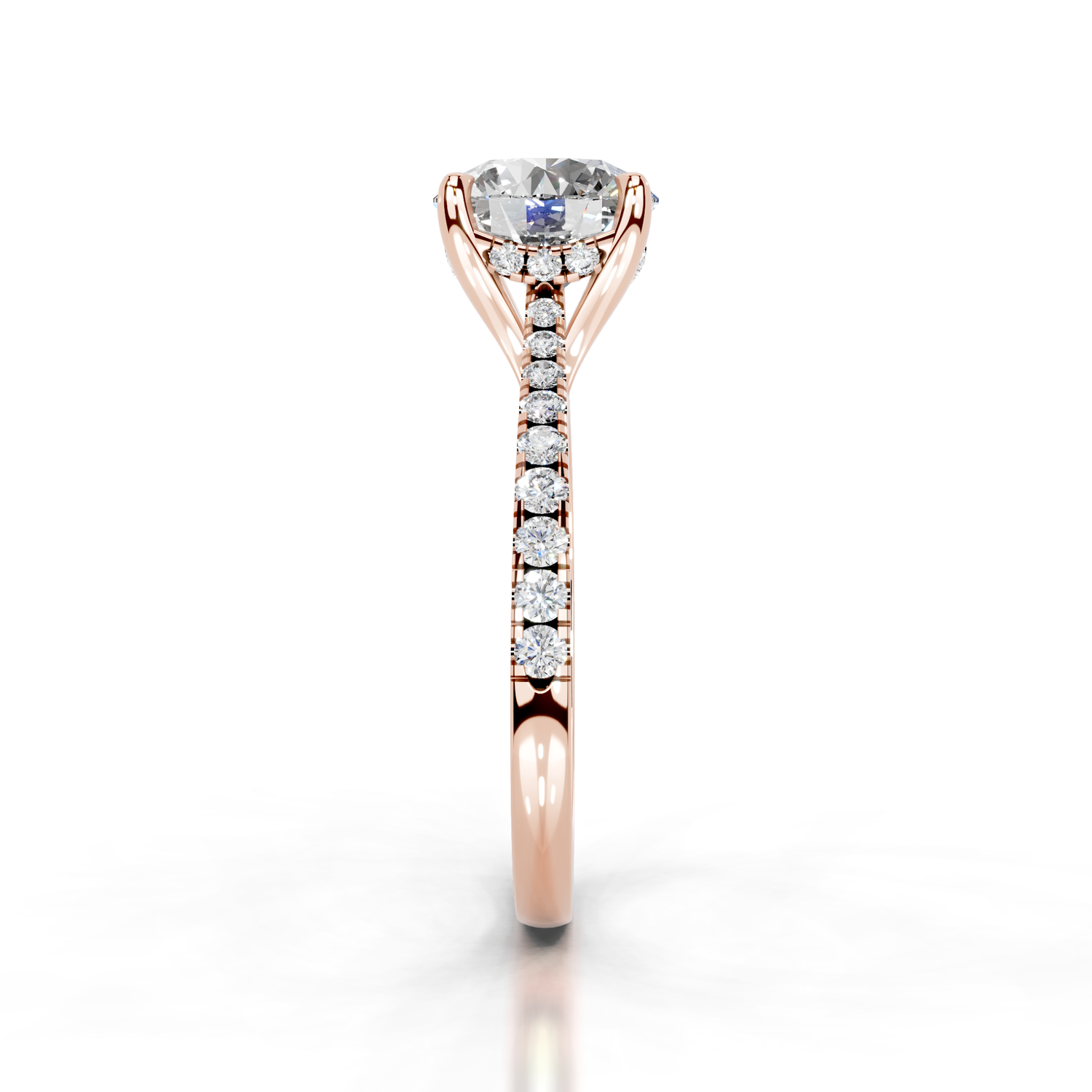 The Isabella Rose gold