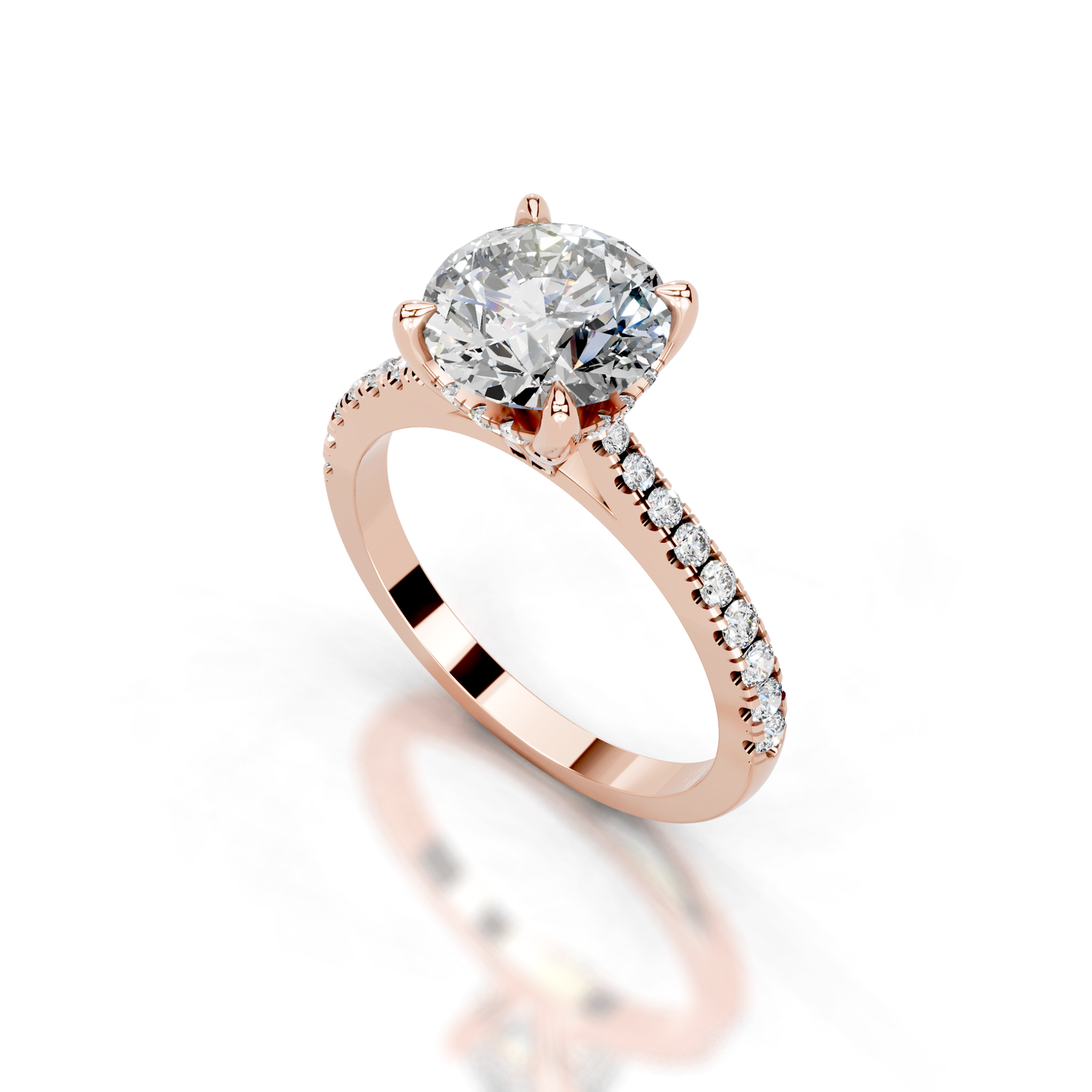 The Isabella Rose gold