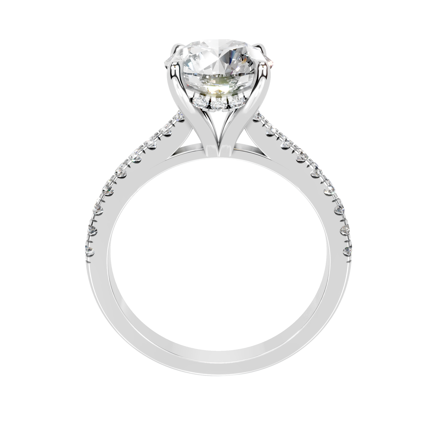 The Isabella White gold