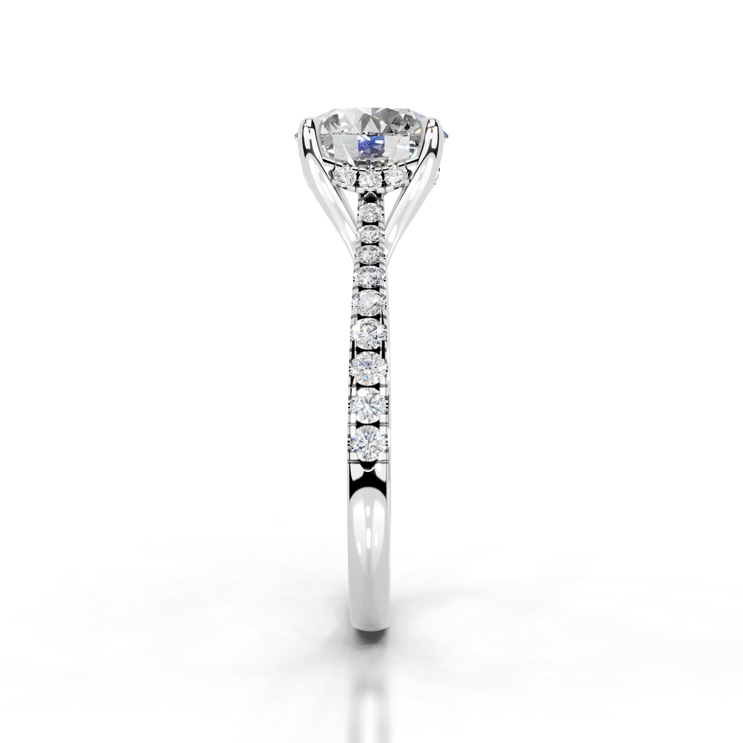 The Isabella White gold