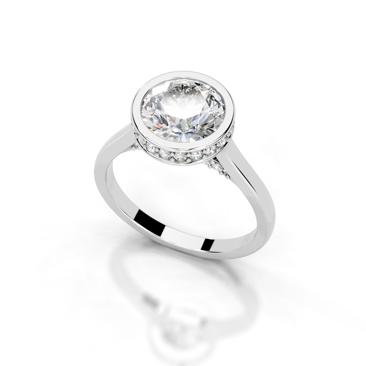 The Sophia White gold  