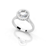 The Sophia White gold  