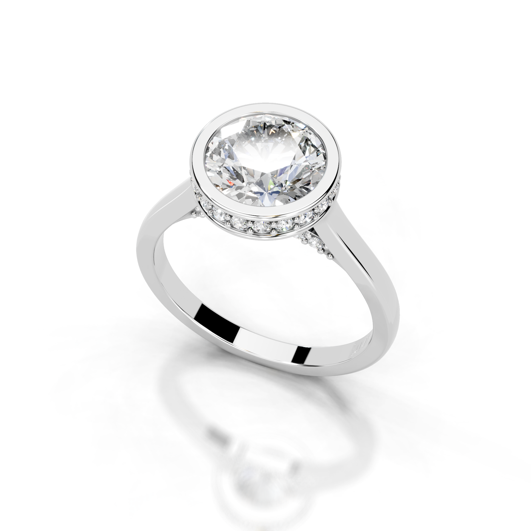 The Sophia White gold  