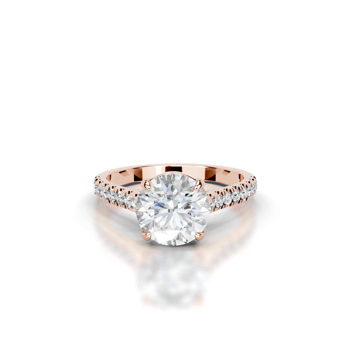 The Amelia Rose gold  