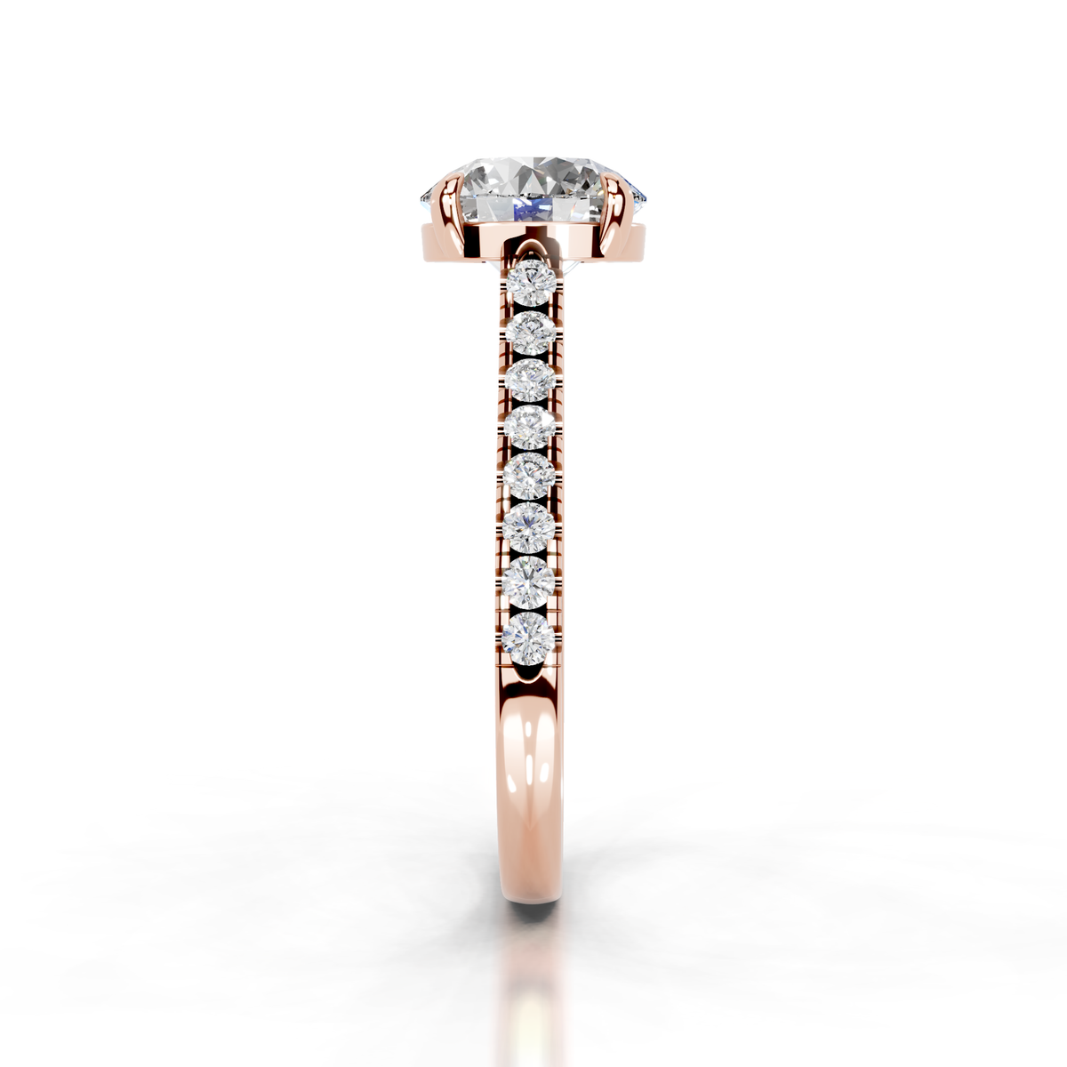 The Amelia Rose gold  