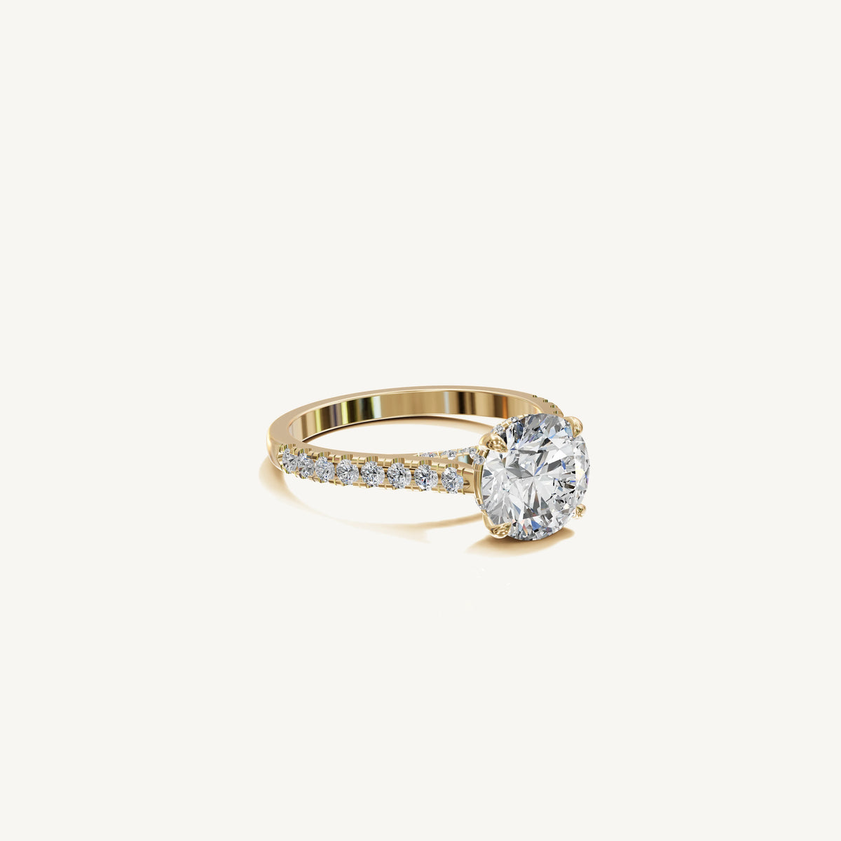 The Camille — Round 0.75ct 
