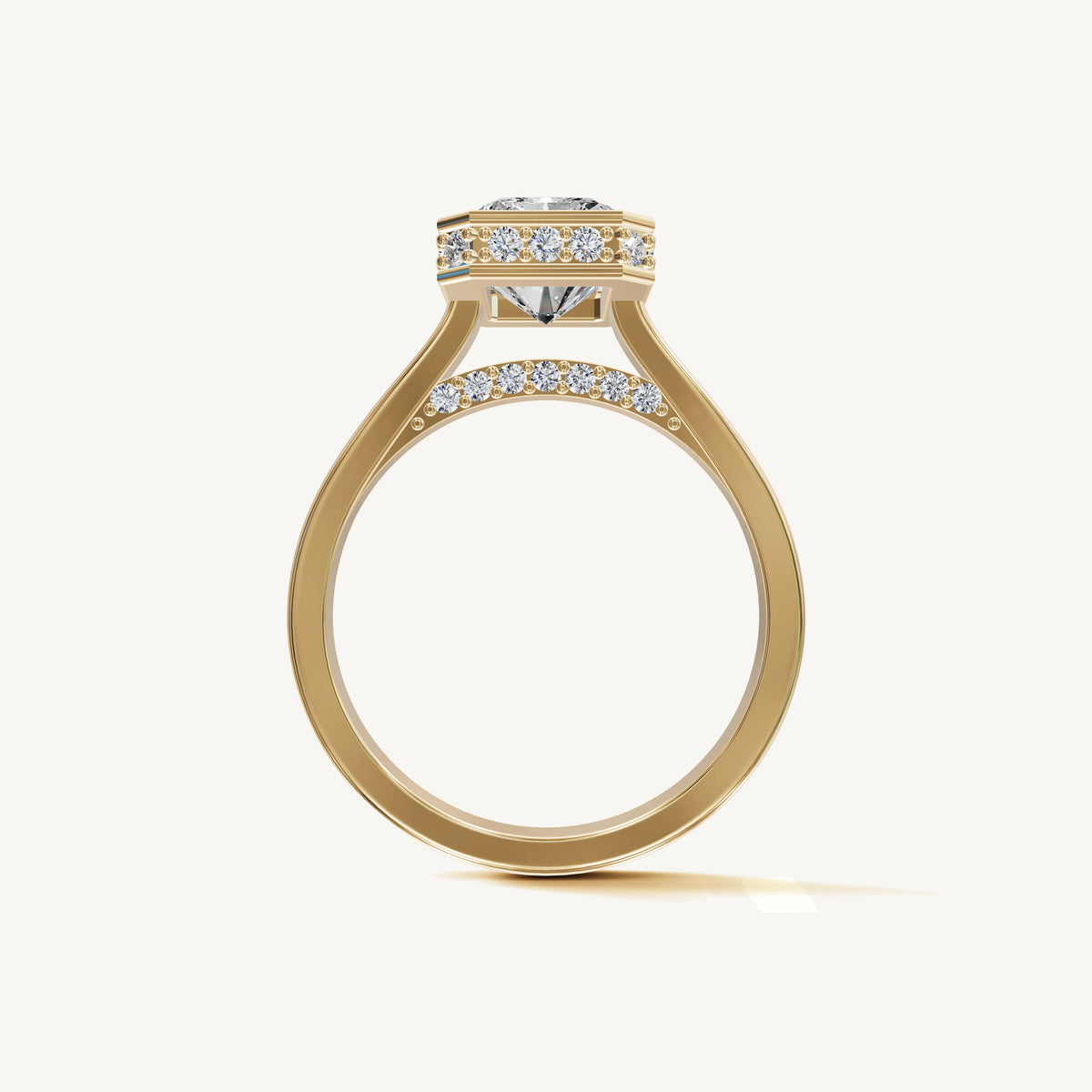 The Colette — Radiant 0.50ct 
