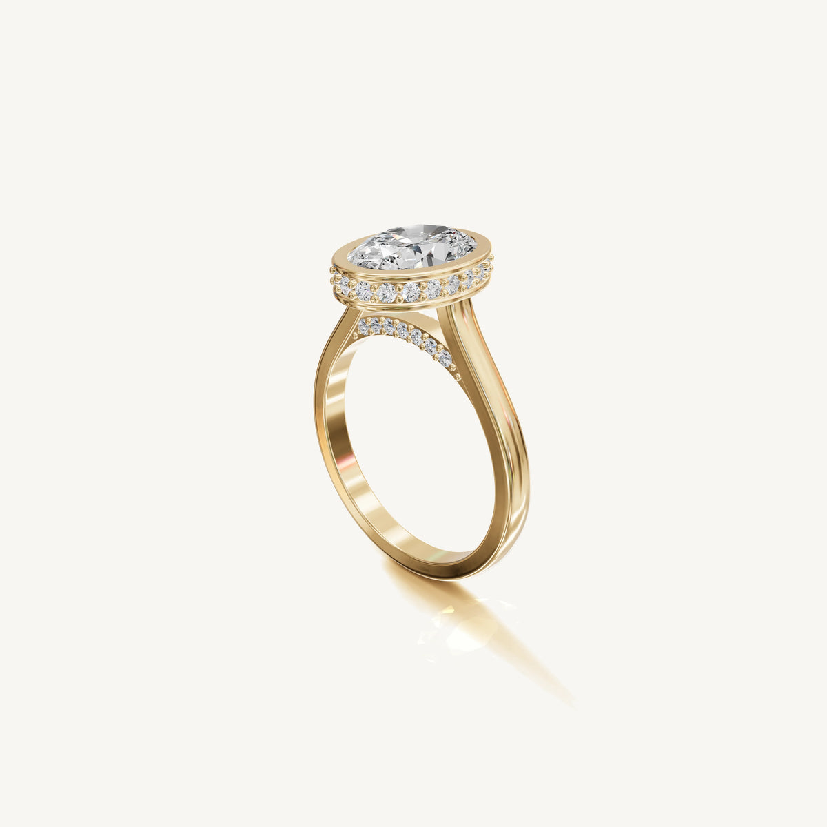 The Colette — Oval 1.00ct 