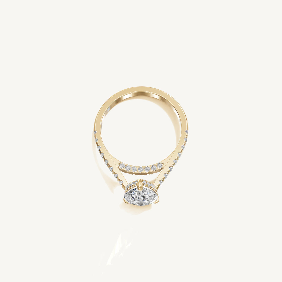The Camille — Pear 1.50ct 