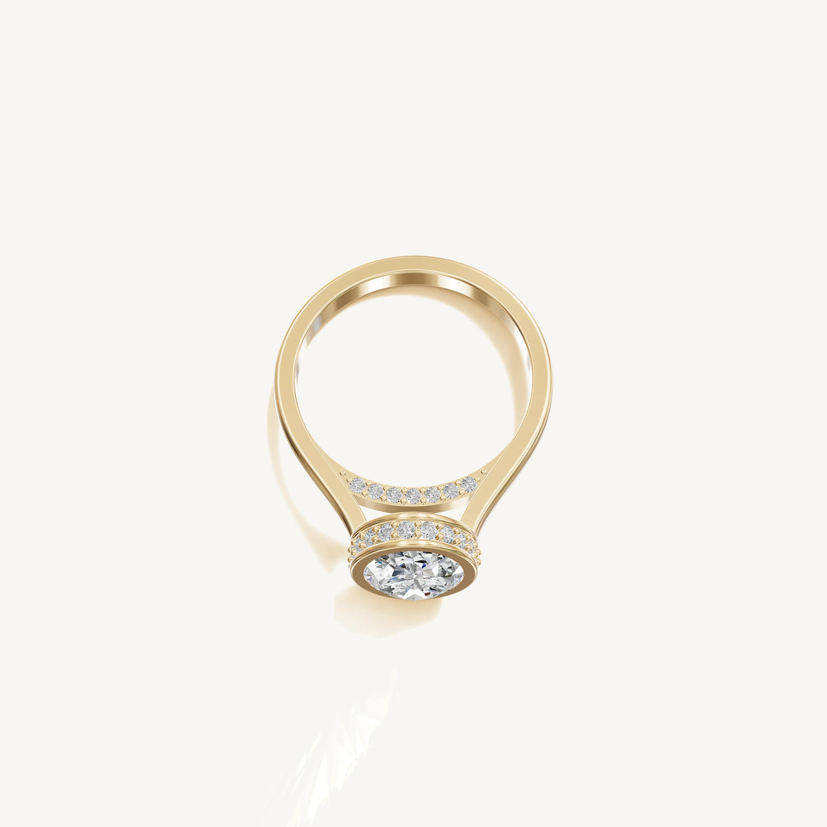 The Colette — Oval 1.00ct 