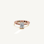 Solitaire 4-Prong Ring with 1ct Radiant Diamond 