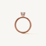 Solitaire 4-Prong Ring with 1ct Radiant Diamond 