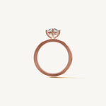 Solitaire 4-Prong Ring with 1ct Brilliant Diamond 