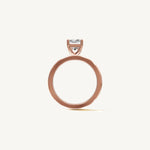 Solitaire 4-Prong Ring with 1.5ct Radiant Diamond 