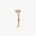 Solitaire 4-Prong Ring with 1ct Pear Diamond 