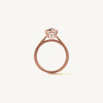 Solitaire Bezel Ring with 3ct Marquise Diamond 