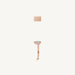Solitaire 4-Prong Ring with 1.5ct Pear Diamond 