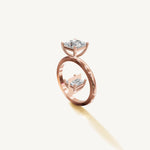 Solitaire 4-Prong Ring with 1.5ct Princess Diamond 