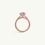 Solitaire Bezel Ring with 3ct Marquise Diamond 