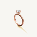 Solitaire 4-Prong Ring with 1ct Brilliant Diamond 