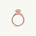 Solitaire Bezel Ring with 1ct Brilliant Diamond 