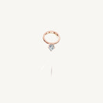 Solitaire 4-Prong Ring with 2ct Marquise Diamond 