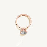 Solitaire 4-Prong Ring with 3ct Brilliant Diamond 