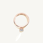 Solitaire 4-Prong Ring with 1ct Oval Diamond 