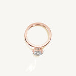 Solitaire 4-Prong Ring with 1.5ct Heart Diamond 