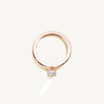 Solitaire 4-Prong Ring with 0.75ct Radiant Diamond 