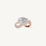 The Thétis — Pear 0.50ct 