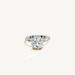 Solitaire 4-Prong Ring with 3ct Brilliant Diamond 