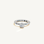 Solitaire 4-Prong Ring with 0.75ct Brilliant Diamond 