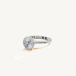 Solitaire Bezel Ring with 1ct Brilliant Diamond 