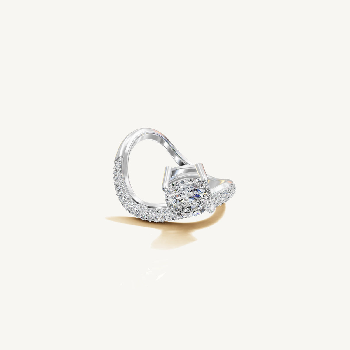 The Thétis — Cushion 0.50ct 