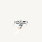 Solitaire 4-Prong Ring with 1ct Marquise Diamond 